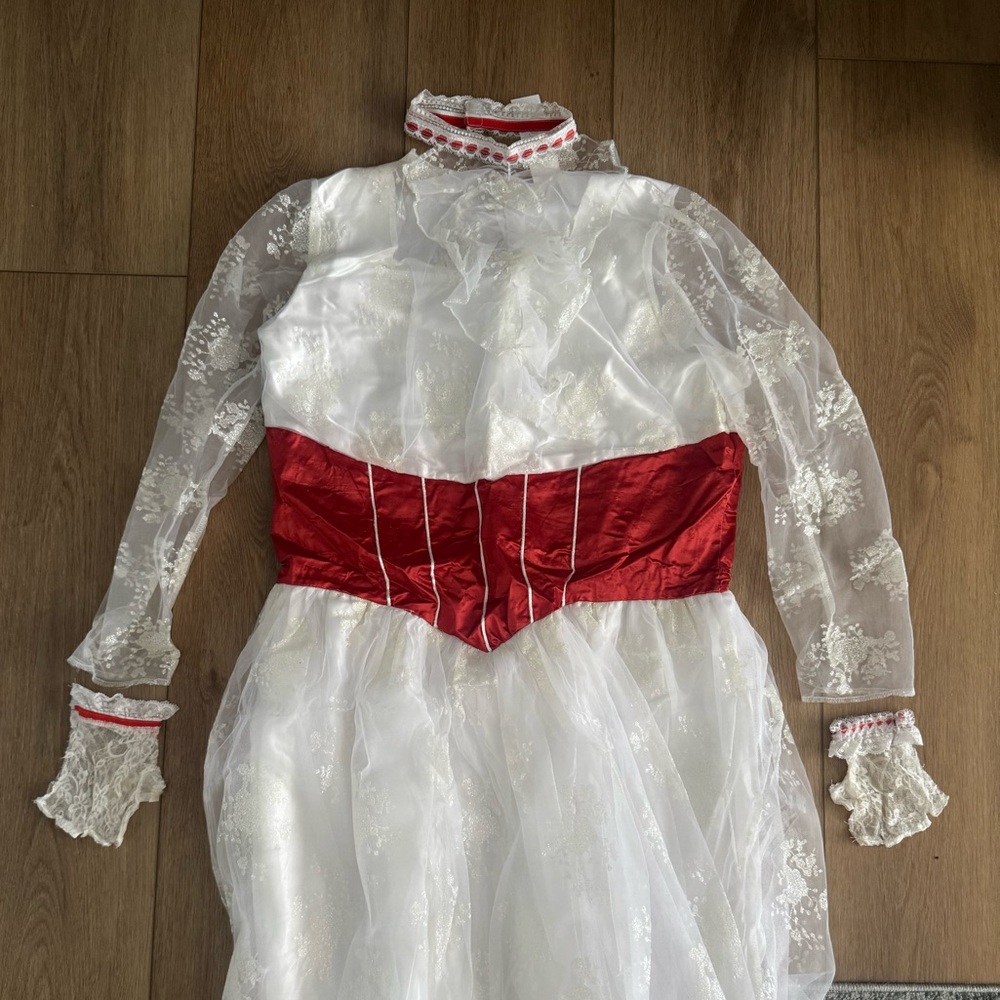 Halloween Costume - Deluxe Mary Poppins, Women’s size XL - Picture 3 of 8